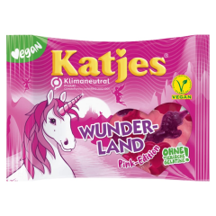 Katjes Fruchtgummi Wunderland Pink Edition vegan