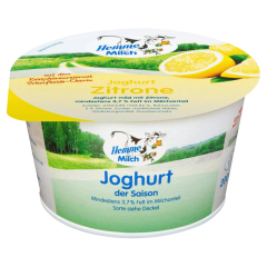 Hemme Milch Joghurt der Saison Zitrone