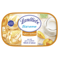 Landliebe Eiscreme Joghurt-Aprikose