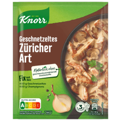 Knorr Fix Geschnetzeltes Züricher Art