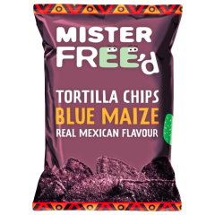 Mister Free'd Tortilla Chips Blue Maize