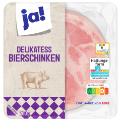 ja! Delikatess-Bierschinken