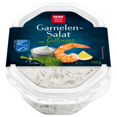 REWE Beste Wahl Garnelensalat in Dillsauce