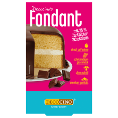 Decocino Fondant mit 25% Zartbitter Schokolade