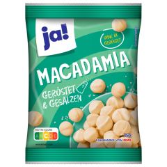 Ja! Macadamia geröstet & gesalzen