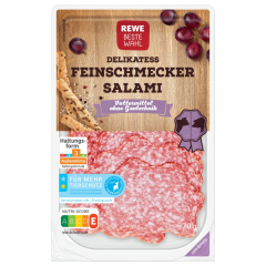 REWE Beste Wahl Delikatess Feinschmecker Salami