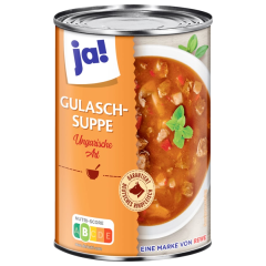 ja! Gulaschsuppe