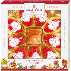 Niederegger Marzipan Hase und Eier