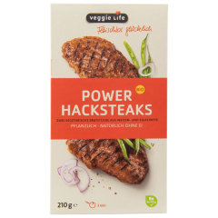 Veggie Life Bio Power-Hacksteaks vegan