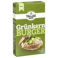 Bauckhof Bio Fertigmischung Grünkern Burger vegan