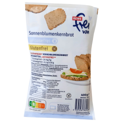 REWE frei von Sonnenblumenkernbrot laktosefrei glutenfrei