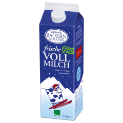 Upländer Bio Vollmilch 3,7%