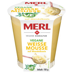 Merl Weisse Mousse vegan