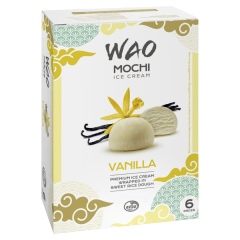 Wao Mochi Ice Cream Vanilla 216ml,