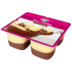 Sachsenmilch Unser Pudding Schoko & Vanillesoße