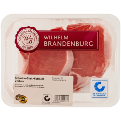 Wilhelm Brandenburg Schweine-Stielkotelett 2 Stück ca.