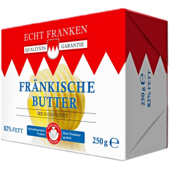 Echt Franken Fränkische Butter