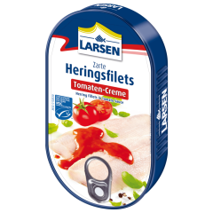 Larsen Zarte Heringsfilets Tomaten-Creme MSC