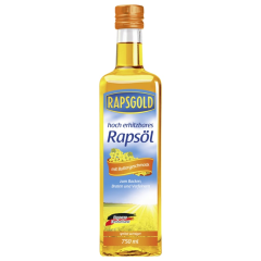 Rapsgold hoch erhitzbares Rapsöl mit Buttergeschmack