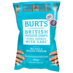 Burts Chips Sea Salt & Malted Vinegar