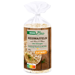 REWE Bio Reiswaffeln mit Hirse und Mais