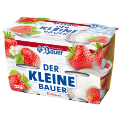 Bauer Fruchtjoghurt der Kleine Bauer Erdbeere