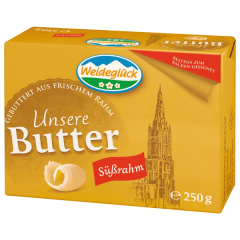 Weideglück Markenbutter Süßrahm