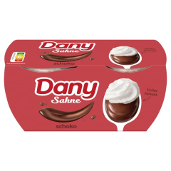 Danone Dany Sahne Pudding Schoko