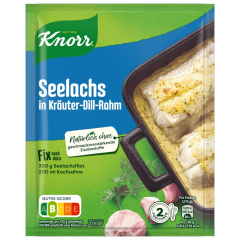 Knorr Fix Seelachs in Kräuter-Dill-Rahm