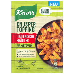 Knorr Gemüsekrönung Knusper Topping Italienische Kräuter