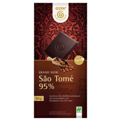 Gepa Bio Bitterschokolade Sao Tomé 95%