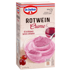 Dr. Oetker Rotwein Creme