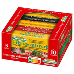 Mestemacher Vollkorn-Brotkorb sortiert