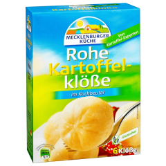 Mecklenburger Küche Rohe Kartoffelklöße