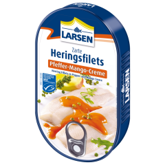 Larsen Heringsfilets Pfeffer-Mango-Creme