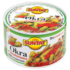 Suntat Okra in Tomatensoße