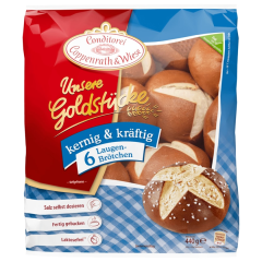 Coppenrath & Wiese Unsere Goldstücke Laugenbrötchen 440g,