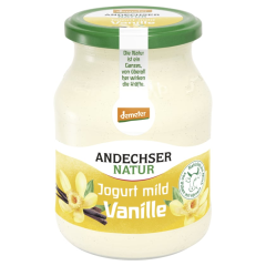 Andechser Natur Bio demeter Jogurt mild Vanille 3,8%