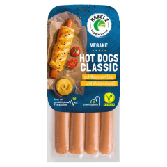 Hobelz Veggie World Hot Dogs Classic vegan