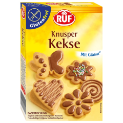 Ruf Backmischung Knusper Kekse glutenfrei