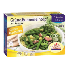 LeRo Food Grüne Bohnen Eintopf mit Kasseler