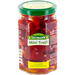 Feinkost Dittmann Mini Pfefferonen Mini-Teufli rot