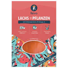 Revo Lachs aus Pflanzen mit Erbsenprotein Vegan