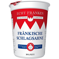 Echt Franken Fränkische Schlagsahne