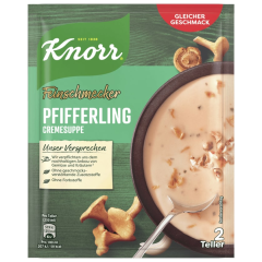 Knorr Feinschmecker Pfifferling Cremesuppe