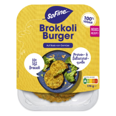 SoFine Brokkoli Burger vegan