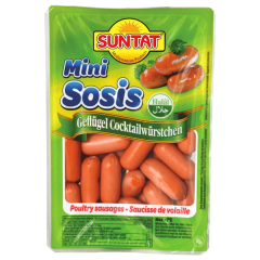 Suntat Mini Sosis Geflügel Cocktailwürstchen