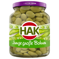 Hak Junge große Bohnen