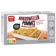 REWE Beste Wahl Mikrowellen Pommes