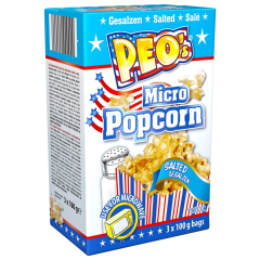 Peo's Micro Popcorn gesalzen